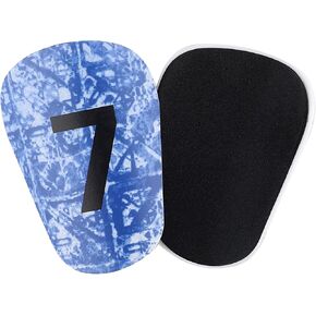 2Pcs Mini Soccer Shin Guards 3.2x2.2 inch Extra Small Football Shin Pads,Protective Equipment Shin Pads Lightweight and Comfortable for Boys Girls Men and Women(NO.7 Uniform Number) in Kuwait