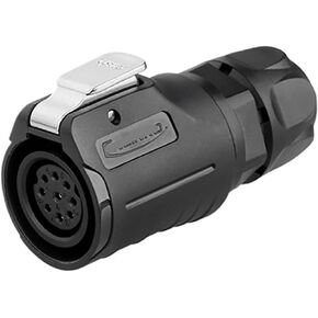 LP16 aviation 9-pin power signal wiring industrial connector(Single hole reverse mounting) in Saudi Arabia