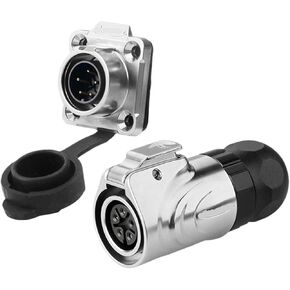 5-pin LP-16 connector female male metal flange box installation aviation socket(Female plug) in Kuwait