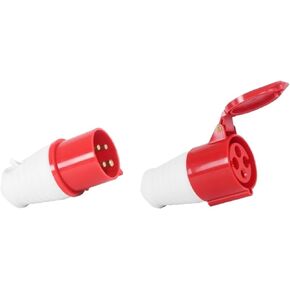 Waterproof 4-core 16A/32A industrial aviation socket connector set explosion-proof three-phase power(16A concealed installation kit) in Kuwait