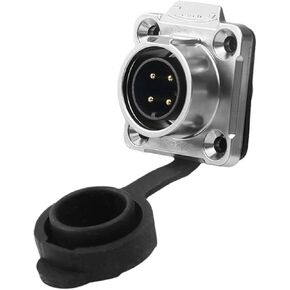 LP16 4-pin connector female male metal flange box installation aviation socket(Female plug) in Kuwait