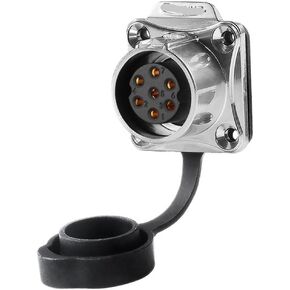 LP-20 connector full metal 7-pin mechanical equipment power signal aviation socket(Flange female seat) in Kuwait