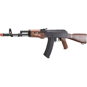 بندقية WF Battle 47 الكهربائية الكاملة/شبه الأوتوماتيكية AK Airsoft مع حبال وشاحن بطارية-WellFire in Kuwait