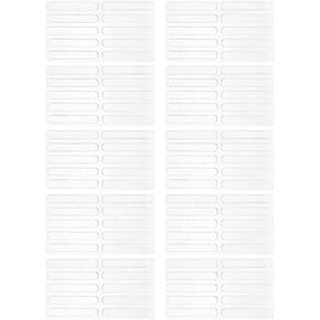 10 أوراق من مصدات الخزانات الشفافة، وسادات حماية ذاتية اللصق للأبواب وتمنع الخدوش والخدوش، سهلة القطع والتركيب، ممتص الصدمات الناعم المتين للمنزل in Kuwait