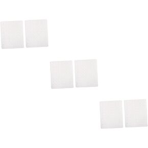 POPETPOP 6 أوراق ذاتية اللصق مصدات باب الخزانة لكل ورقة لتقليل الضوضاء والاصطدام للأثاث والاستخدام المنزلي in Kuwait