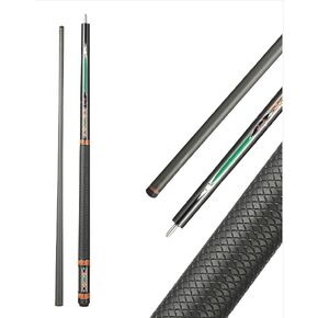 عصا البلياردو من ألياف الكربون، 58 بوصة، عصي طاولة البلياردو، طرف 12.5 مم، قبضة ناعمة من ألياف الكربون البلياردو، وزن عصا البلياردو 20 أونصة in Kuwait