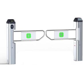 مدخل سوبر ماركت الباب الدوار التلقائي مع بوابة سوينغ 90 درجة للرادار لمراكز النقل والتجزئة in Kuwait
