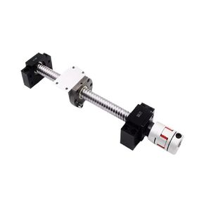 Linear Motion Ball Screw Machine Parts Ball Screw Double Nut DFU1605 Processing Coupling Suitable for Step Servo Motor(550mm) in Kuwait