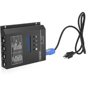 4-Port ArtNet to DMX Converter with PoE, 4-Universe Bidirectional Art-Net to DMX512 Node, 4-Channel Network Converter for Lighting Controller Interface, Rack & Truss Mountable in Kuwait