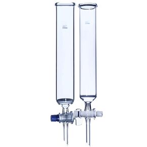 16/22/30/40mm 200/300400mm Glass Sand Core Chromatography Column Labrotary Glassware Experiment(16x200mm PTFE) in Saudi Arabia