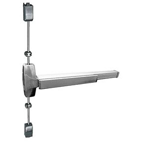 Cal Royal F7760V3684 Fire Rated Vertical Rod Panic Bar US32D Stainless Steel Finish in Saudi Arabia