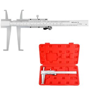 Inside Groove Vernier Caliper with Upper Jaw and 3" Lower Jaw, Inside Diameter Measuring Tools 9-150mm/6 Inch Range,0.01mm/ 0.005" Resolution,Imperial/Metric, Carbon Steel (6 Inch/ 150mm) in Saudi Arabia