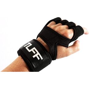 TUFF Glove Skinz – Premium Weightlifting Grip Gloves with Wrist Support | Gym Gloves for Powerlifting, Crossfit & Strength Training | Non-Slip & Padded Protection in Saudi Arabia