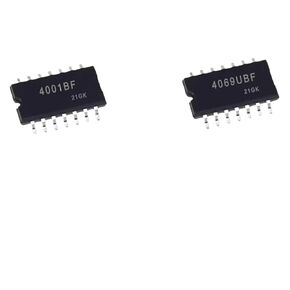 10 قطعة TC4001BF TC4011BF TC4013BF TC4030BF TC4066BF TC4069UBF TC4071BF TC4081BF TC4584BF SOP14(TC4069UBF) in Kuwait