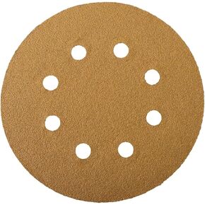 Sanding Belts,sander paper, 20 Pack Sandpaper 5 Inch 8-Hole 125mm Sanding Discs Polishing Alumina Abrasive Tools(120grit) in Kuwait