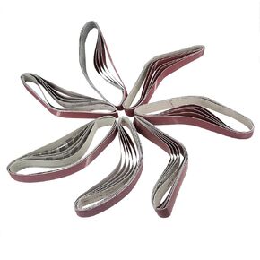 أحزمة صنفرة من الكربيد، 5 قطع 760 * 40 مم، أحزمة صنفرة وتلميع كاشطة، حزام ورقي، شريط صنفرة حبيبات (60#) in Kuwait