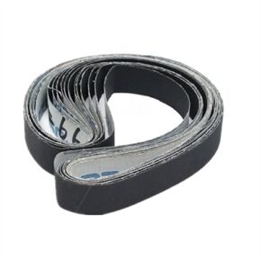 أحزمة صنفرة من الكربيد، 30 قطعة 760 * 25 مم حزام كاشط من كربيد السيليكون ملحقات مطحنة الصنفرة (800#) in Kuwait