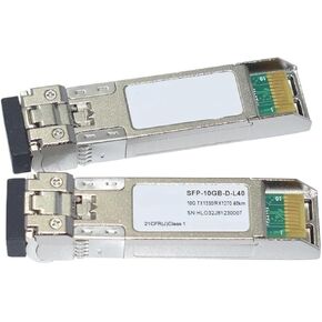 جهاز الإرسال والاستقبال البصري SFP-10GB-D-L40 10G BIDI 40 كجم Tx1270/Rx1330nm الوحدة البصرية الأصلية 1 زوج in Kuwait