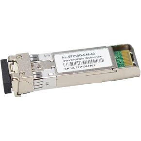 جهاز الإرسال والاستقبال البصري HL-SFP10G-C46-80 10 جيجابايت/ثانية 80 كجم DWDM DDM 1540.56NM الوحدة البصرية الأصلية 1 قطعة in Kuwait