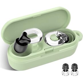 سدادات أذن للنوم، سدادات أذن للحماية من الضوضاء بقدرة 35 ديسيبل، سدادة أذن من السيليكون قابلة لإعادة الاستخدام، 7 أزواج من رؤوس الأذن بمقاس XS/S/M/L قابلة للاستبدال، سدادة أذن فردية/مزدوجة للنوم والدراسة والعمل والأحداث in Kuwait