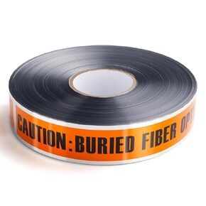 Detectable Buried Line Caution Tape – 2" x 1000 ft, 5 Mil Utility Marking Tape – Durable Underground Safety Tape for Line Warning (Water) in Saudi Arabia