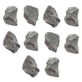 عينات الصخور الجيرية الرمادية (10 قطع) - الصخور المتحولة لفصول العلوم - مختارة من قبل الجيولوجيين ومعالجتها يدويًا - حزمة الفصل الدراسي، المجموعة التعليمية in Kuwait