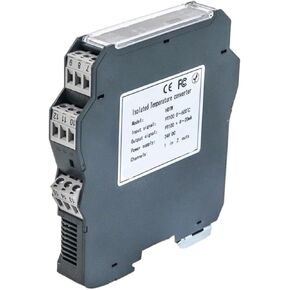 18-30V DC 1 in 2 Out PT100 Input PT100*2 Output Temperature Isolator Transmitter Signal Splitter PT1000-50-300C Pt100-200-850C Cu50-50-150C(Out 0-20MA_B 0-1800C) in Kuwait