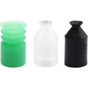 1 قطعة ZP-01/02/03/04/05/06/08/10/12/14/15/17/20 طبقة واحدة سيليكون كوب شفاط المكنسة الكهربائية الصغيرة (كبير ، أبيض) in Kuwait