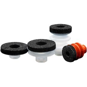 1pcs SP-08/10/12/15/20/25/30/40/50 SP-S08/10/12/15/20/25/30 Single Layer Black Sponge Silicone Vacuum Suction Cup(SP-S25) in Kuwait