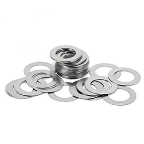 Washers,Flat Washer, Lock washers 100pcs Stainless Steel Flat Washer, Thickness 0.2mm, M3 M4 M5 Ultra Thin Adjusting Gasket(M5x7) in Kuwait