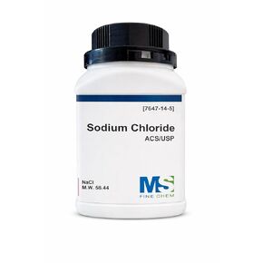 Sodium Chloride (Salt), High Purity Crystals, 500 Grams (1.1 lb.) - ACS in Kuwait