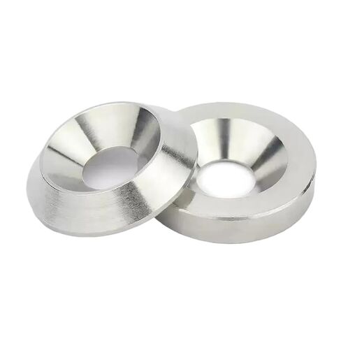 Conical Countersunk Washer M3 M4 M5 M6 M8 M10 304 Stainless Steel Concave and Convex Tapered Washers Conical Washer Solid Countersunk Flat Gasket(Flat Type,M10x30x6.0(1pcs)) in Saudi Arabia