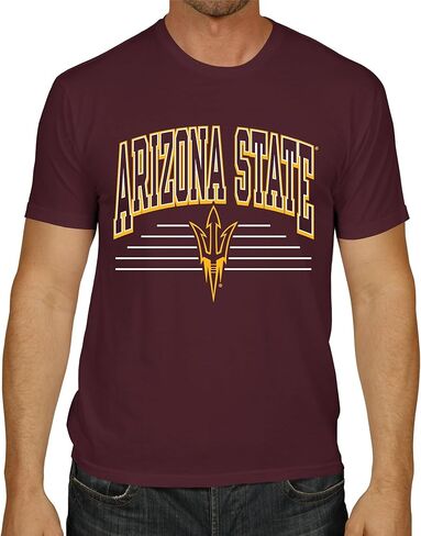 Campus Colors NCAA Adult Unisex Overtime Classics T-Shirt, Tag-Less Ringspun Cotton, Short Sleeve College Tees in Saudi Arabia