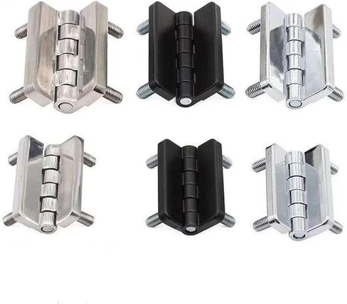 CL209-1-2C باب خزانة صندوق توزيع المعدات بمفصلات سميكة ومسمار 1 قطعة (CL209-2 304) in Kuwait