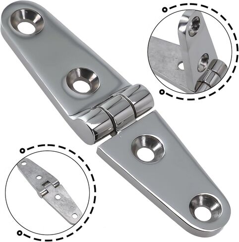 الصفحة الرئيسية خزانة بعقب خزانة سطح الباب مفصلات أجزاء 316 الفولاذ المقاوم للصدأ 1 قطعة in Kuwait