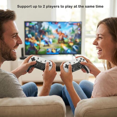 Retro Gaming Console, Plug and Play Video Game Console Built in 40000+ Games,28 Classic Emulators, 4K High Definition HDMI Output for TV with Dual Controllers in Saudi Arabia