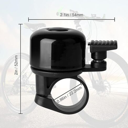 2 Pack Bike Bell with Bright and Clear Ring,Bicycle Bell for Outdoor in Saudi Arabia