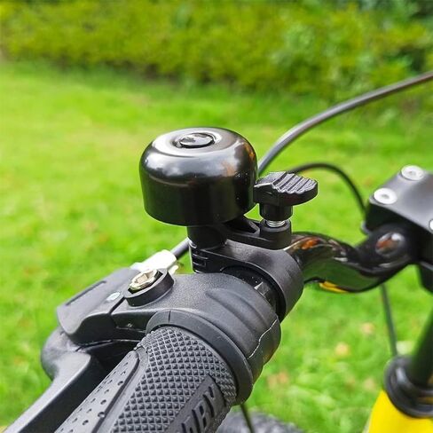 جرس دراجة مكون من قطعتين، جرس دراجة عالي الصوت للبالغين والأطفال، قرن دراجة صغير مقاوم للصدأ متوافق مع مقود الدراجة الجبلية MTB BMX سكوتر in Kuwait