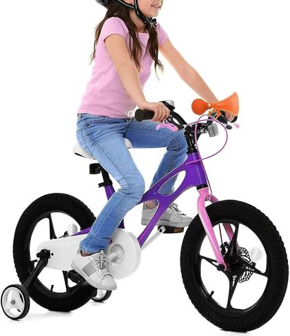 قطع غيار الدراجة الرياضية الخارجية قطعتان من بوق دراجة الأطفال باليد، جرس دراجة للأطفال، بوق هوائي للفتيات أو الأولاد، أحمر in Kuwait