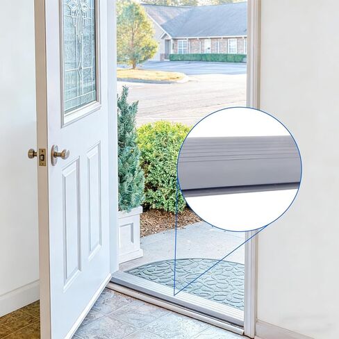 2 قطعة 36 بوصة إدراج استبدال الفينيل لعتبات الألومنيوم ارتفاع قابل للتعديل مع الأختام 1-5/16 × 3/8 إدراج استبدال الفينيل للجبهة تحت الباب الطقس تجريد الختم الخارجي in Kuwait