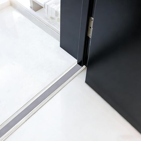 2 قطعة 36 بوصة إدراج استبدال الفينيل لعتبات الألومنيوم ارتفاع قابل للتعديل مع الأختام 1-5/16 × 3/8 إدراج استبدال الفينيل للجبهة تحت الباب الطقس تجريد الختم الخارجي in Kuwait