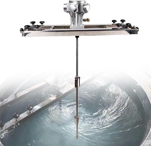 محرض الهواء التجاري IBC، لتحريك الحلول المتوسطة والعالية، خلاط آلة الخلط الهوائي، مع حامل قابل للسحب، معدات الخلط الأوتوماتيكية، B، A in Kuwait