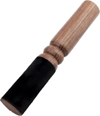 Tibetan Singing Bowl Mallet - Suedes & Leather Wrapped Wooden Strikers, Meditation Mallet Sound Bowl Stick Buddhas Musical Instruments for Meditation Bowls, Yoga, Sound Healing & Relaxation in Saudi Arabia