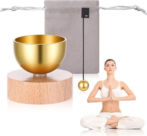 MIni Singing Bowl Set, Meditation Sound Bowl with Bag for Yoga, Meditation Relaxation, Mindfulness,Chakra Energy Healing, Self-Regulation, Stress Relief, Spiritual Gifts in Saudi Arabia