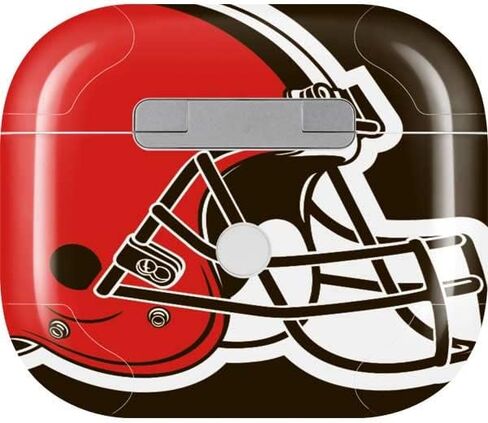 Skinit Decal Audio Skin Compatible with Apple AirPods (3rd Gen, 2021) - Officially Licensed NFL Cleveland Browns Large Logo Design in Saudi Arabia