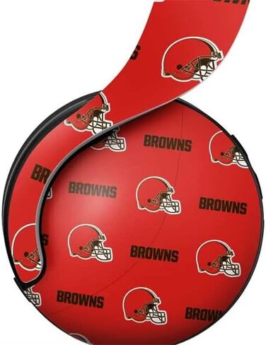 Skinit Decal Gaming Skin Compatible with Pulse 3D Wireless Headset for PS5 - Officially Licensed NFL Cleveland Browns Blitz Series Design in Saudi Arabia