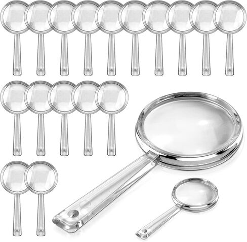 مجموعة مكونة من 24 قطعة من نظارات مكبرة مكونة من 5 أضعاف من البلاستي in Kuwait