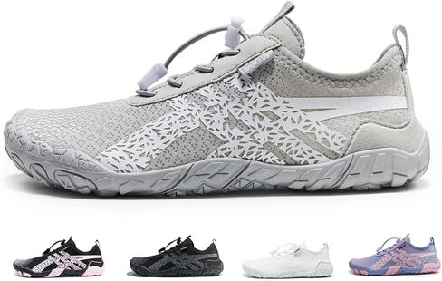 أحذية نسائية حافية القدم، أحذية مائية سريعة الجفاف وغير قابلة للانزلاق للنساء، صندوق عريض عند الأصابع خفيف الوزن للمشي لمسافات طويلة والماء والمشي واليوجا والشاطئ in Kuwait