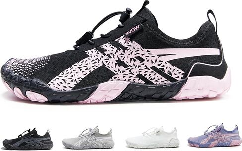 أحذية نسائية حافية القدم، أحذية مائية سريعة الجفاف وغير قابلة للانزلاق للنساء، صندوق عريض عند الأصابع خفيف الوزن للمشي لمسافات طويلة والماء والمشي واليوجا والشاطئ in Kuwait