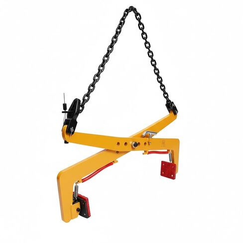 Generic 1323 Lbs Heavy Duty Stone Lifting Clamp Adjustable Range 13.8-31inch Heavy Duty Stone Carrying Clamps for Concrete Blocks Slate Sheets in Saudi Arabia